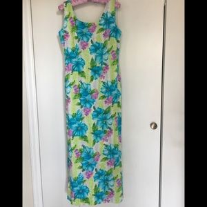 Floral Hawaiian dress